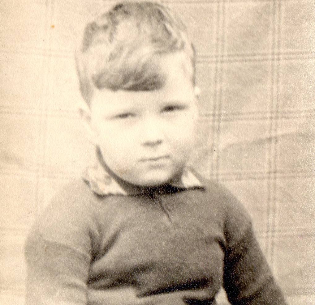 A young boy, taken in the 1940s