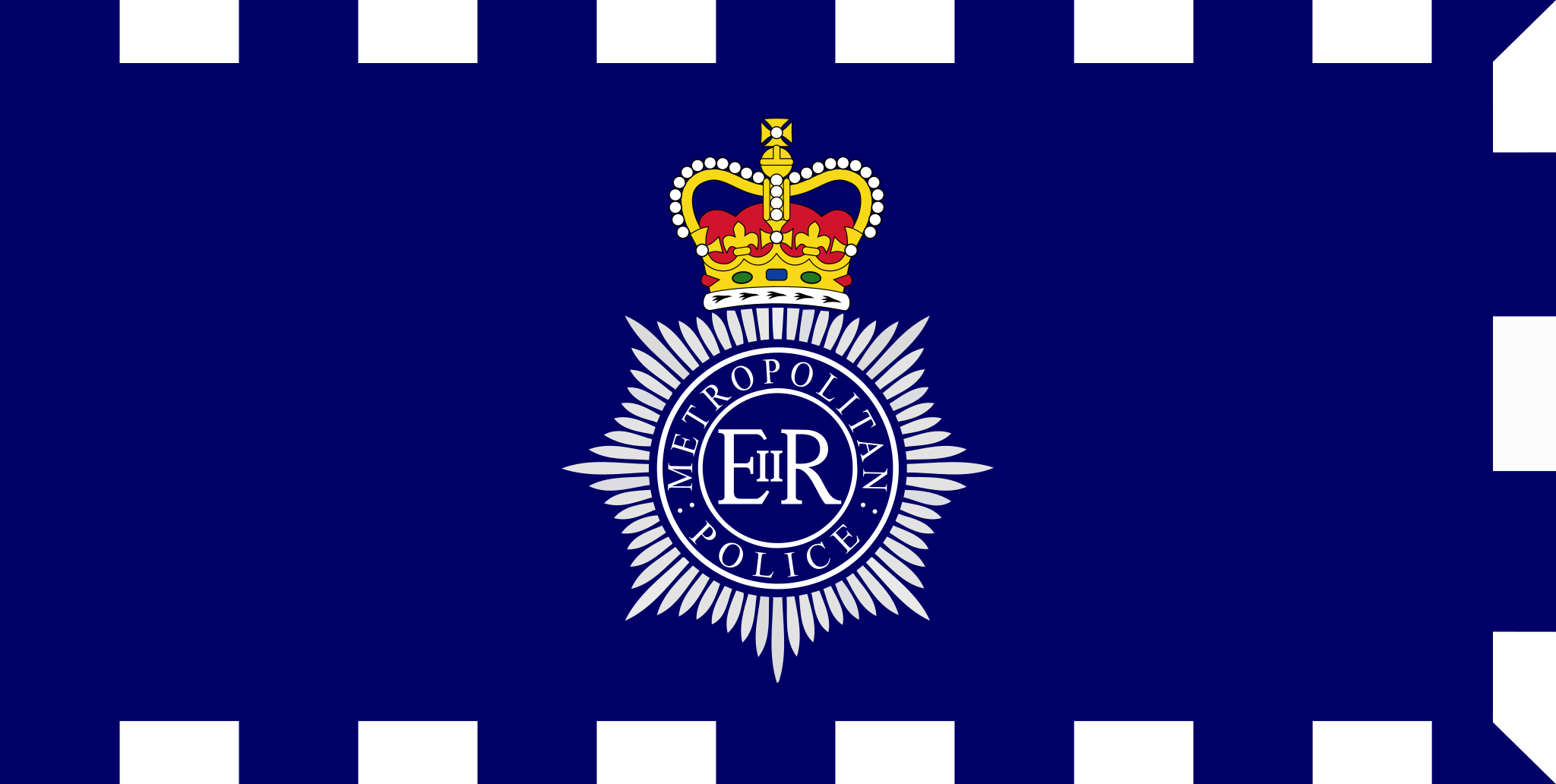 The Metropolitan police badge