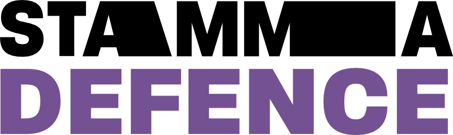 The words Stamma Defence
